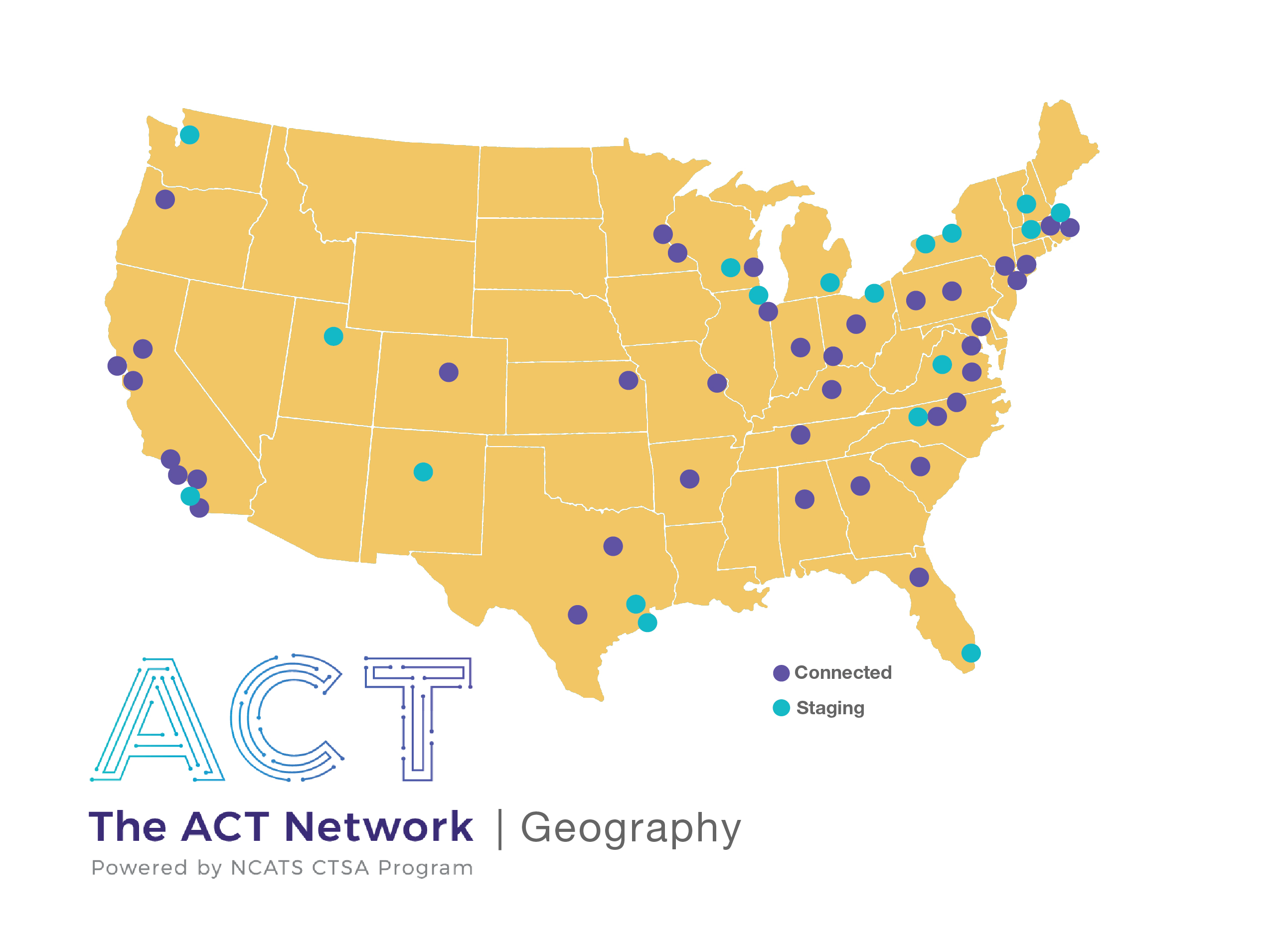 ACT Geographic Map